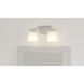 Myra 2 Light 15 inch Brushed Nickel Bath Light Wall Light, Medium