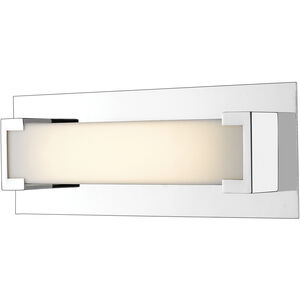 Elara LED 13 inch Chrome Wall Sconce Wall Light