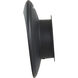 Sol LED Matte Black Outdoor Wall Light