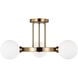 Sean Lavin Clybourn 3 Light 21.00 inch Semi-Flush Mount