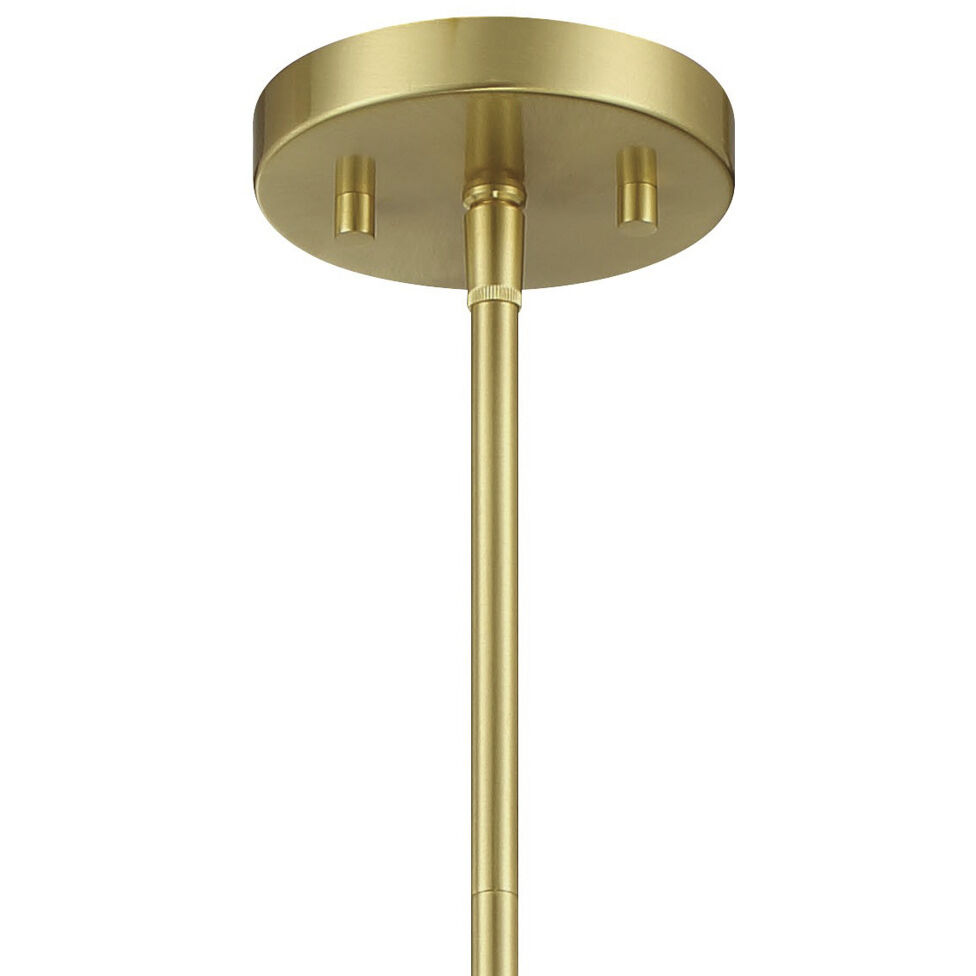 Drifting Droplets LED Vintage Brass Mini Pendant Ceiling Light