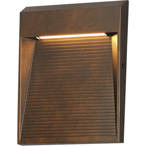 Steps LED 9.5 inch Antique Bronze Outdoor Wall Mount