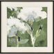 Starlight White and Green and Blue and Black Framed Art
