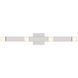 Drew & Jonathan Scott Brander LED 30.38 inch Chrome Vanity Light Wall Light