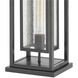 Coastal Elements Republic LED 17 inch Oil Rubbed Bronze Outdoor Pier Mount Lantern, Estate Series