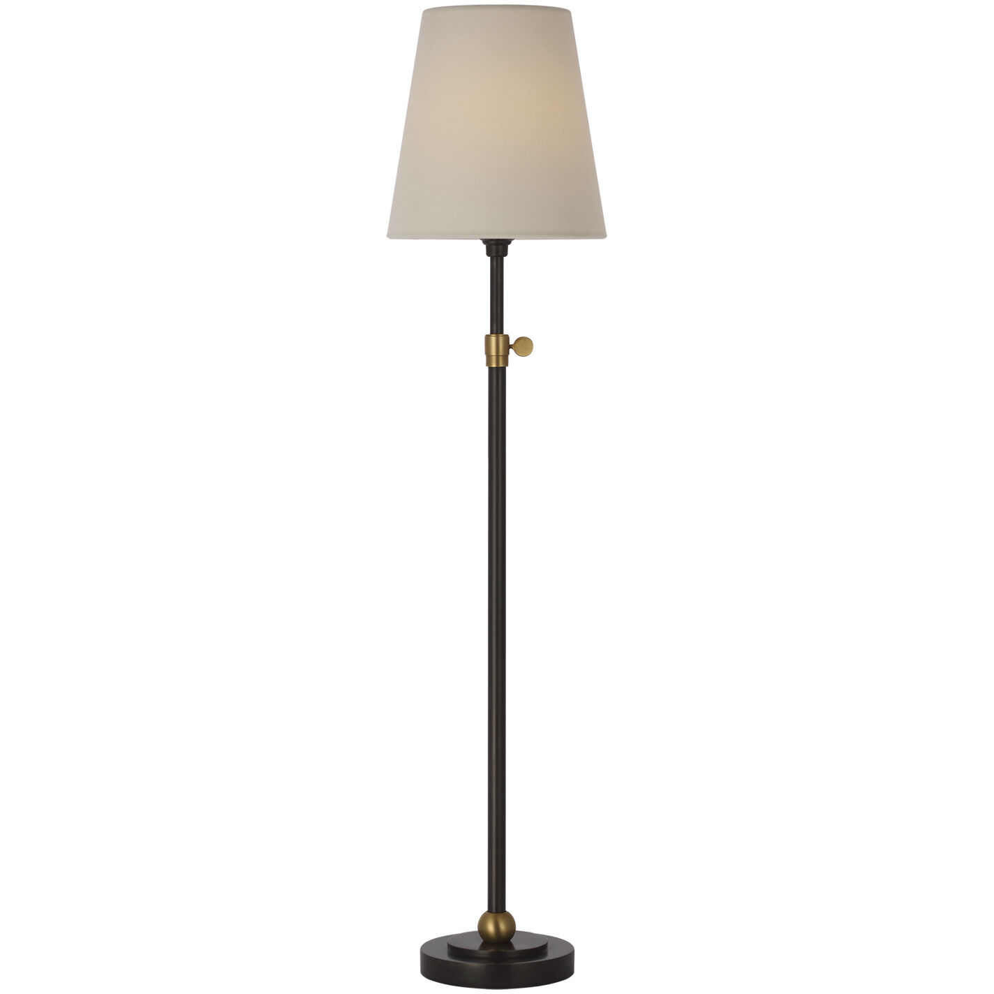 Thomas O'Brien Bryant 24.5 inch 1.6 watt Bronze and Hand-Rubbed Antique Brass Adjustable Cordless Table Lamp Portable Light