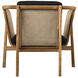 Balin Clear Coat Flat Occasional Chair