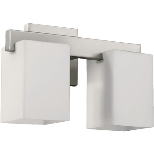 Modus 2 Light 12 inch Satin Nickel Wall Sconce Wall Light