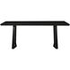 Silas 76 X 36 inch Black Ash Dining Table