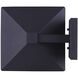 Madison 3 Light 16 inch Black Outdoor Downlight