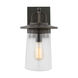 Tybee 1 Light 15.5 inch Antique Bronze Outdoor Wall Lantern, Medium