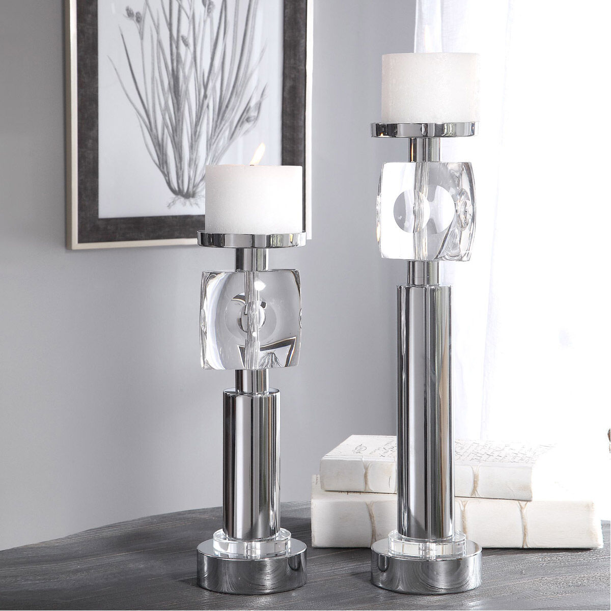 Kyrie 19 X 5 inch Candleholders, Set of 2