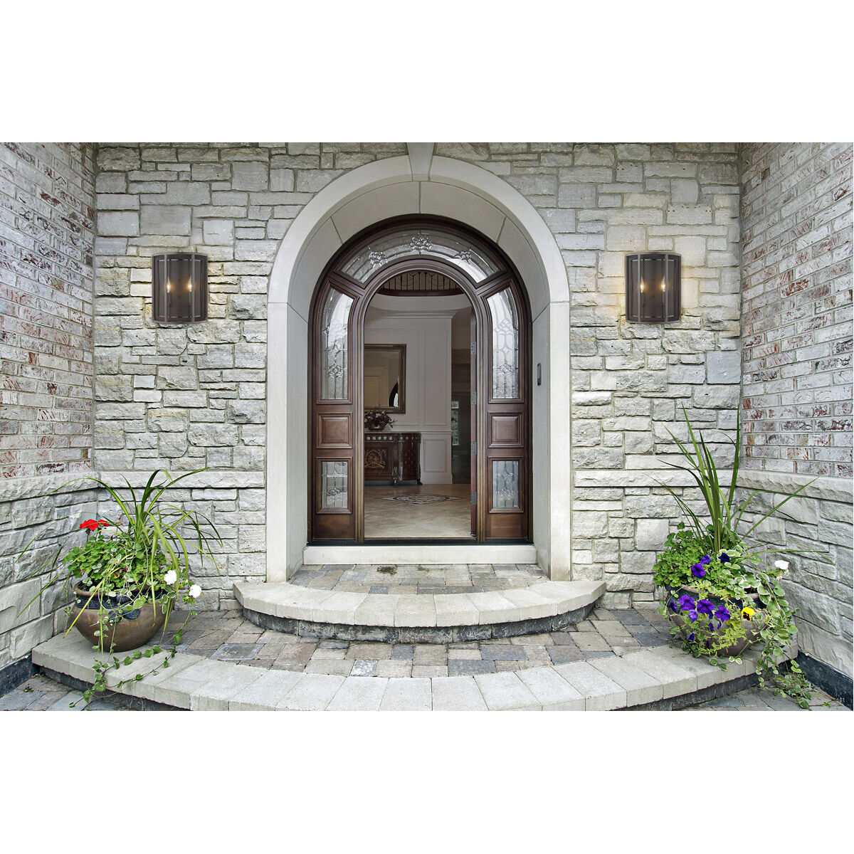 Verona 2 Light 10 inch Steel Wall Sconce Wall Light