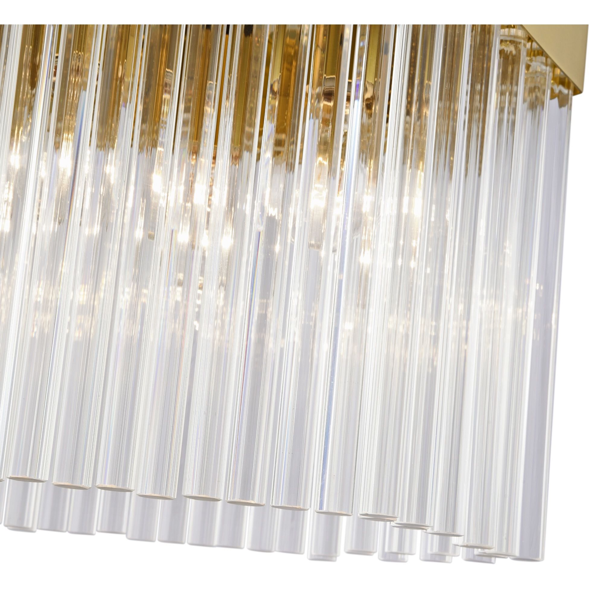 Emma 3 Light 13.87 inch Brushed Brass Pendant Ceiling Light