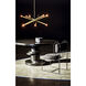 Hugo 60 X 60 inch Hand Rubbed Black Dining Table