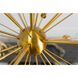 Edisonna 38 inch Gold Chandelier Ceiling Light