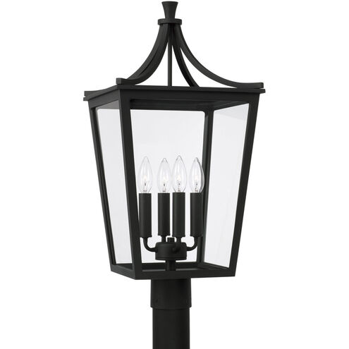 Adair 4 Light 25 inch Black Outdoor Post Lantern