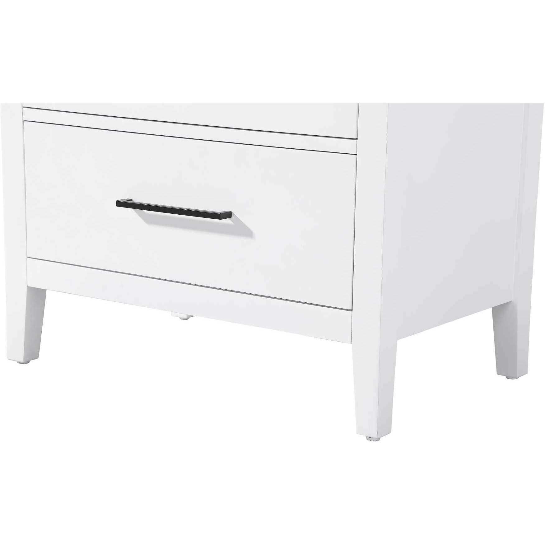 Millie White Bathroom Storage Cabinet