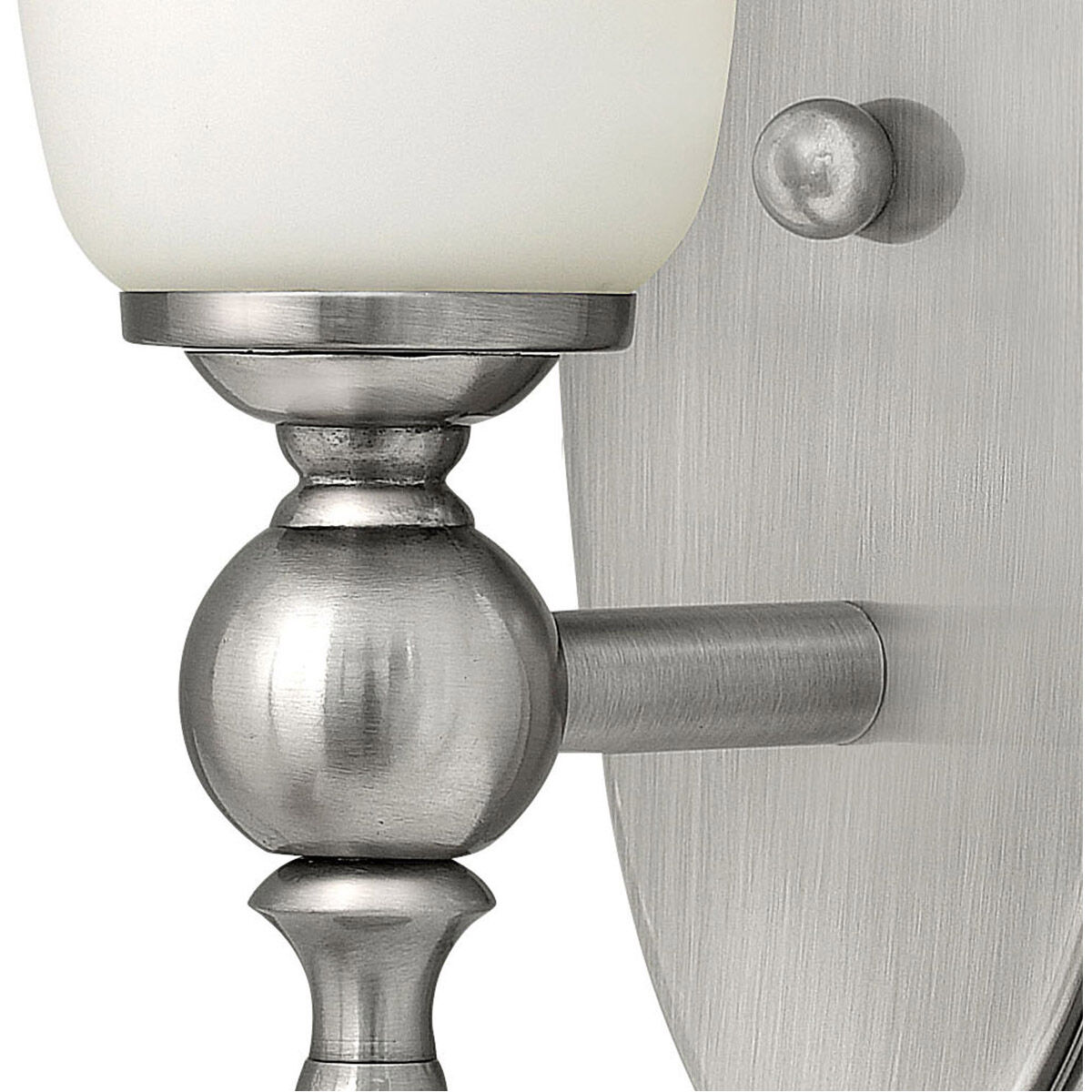 Yorktown 1 Light 5.75 inch Antique Nickel Bath Sconce Wall Light