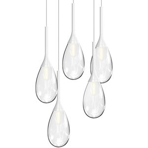 Parisone LED 17 inch Satin White Pendant Ceiling Light