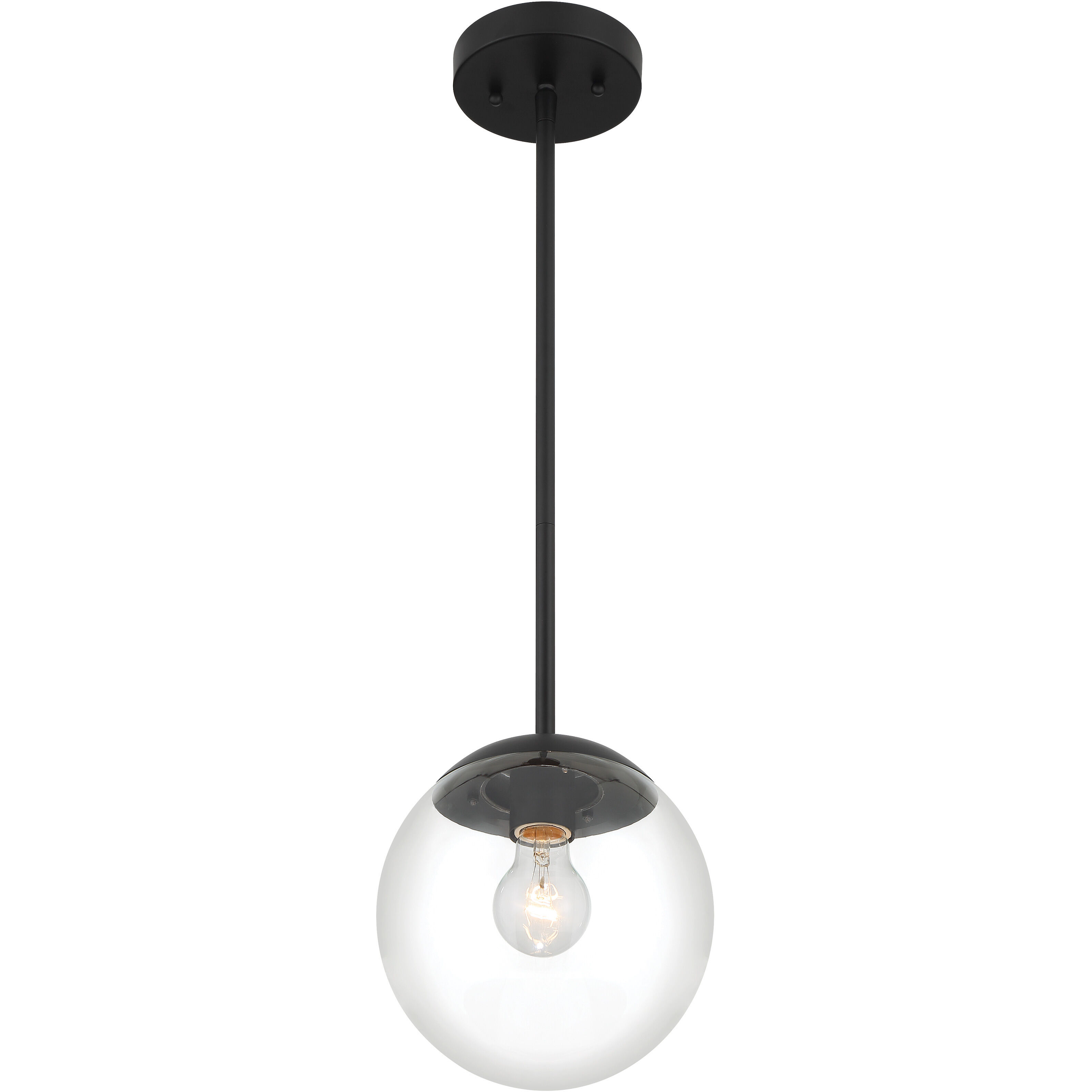 Auresa 1 Light 8.25 inch Coal Mini Pendant Ceiling Light