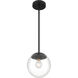 Auresa 1 Light 8.25 inch Coal Mini Pendant Ceiling Light