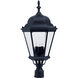 Westlake 3 Light 28 inch Black Outdoor Pole/Post Mount