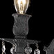 Rosalia 4 Light 17 inch Dark Bronze Flush Mount Ceiling Light in Clear, Royal Cut