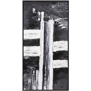 Abstract Landscape 73.75 X 37.75 inch Hand Painted Canvas
