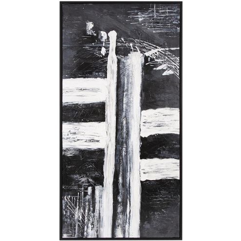 Abstract Landscape 73.75 X 37.75 inch Hand Painted Canvas