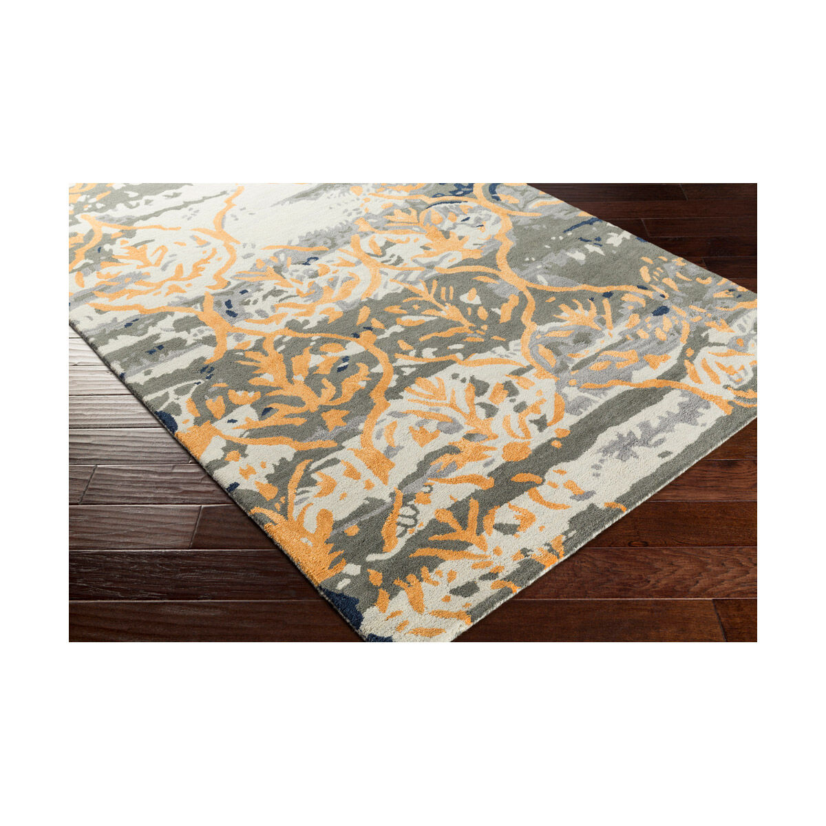 Pacific 96 X 60 inch Pale Blue Indoor Area Rug, Rectangle