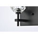 Graham 4 Light 25 inch Black Wall Sconce Wall Light