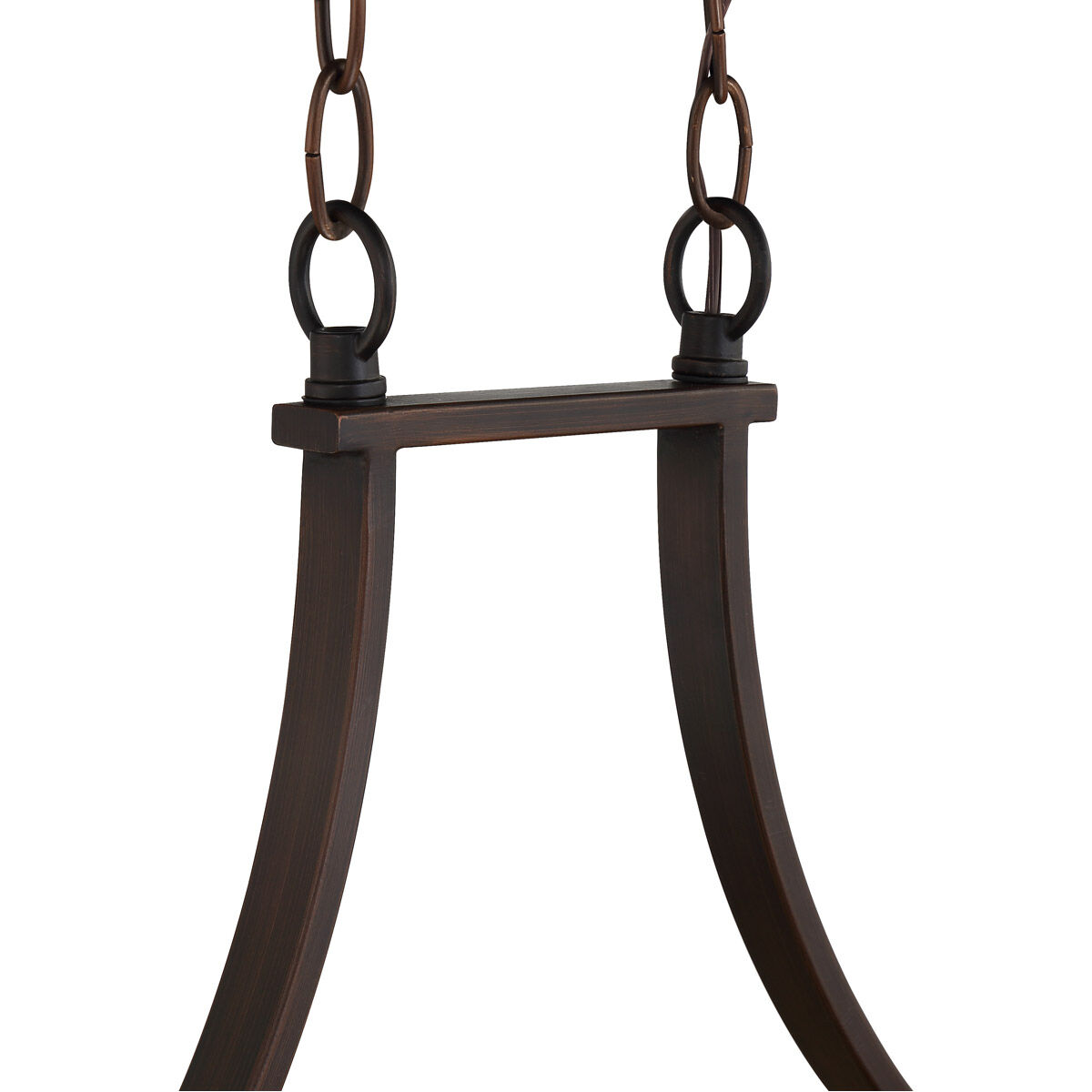 Malaya 6 Light 31.75 inch Aged Bronze Brushed Island Ceiling Light