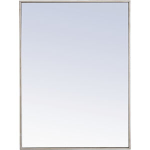 Monet 32 X 24 inch Silver Wall Mirror