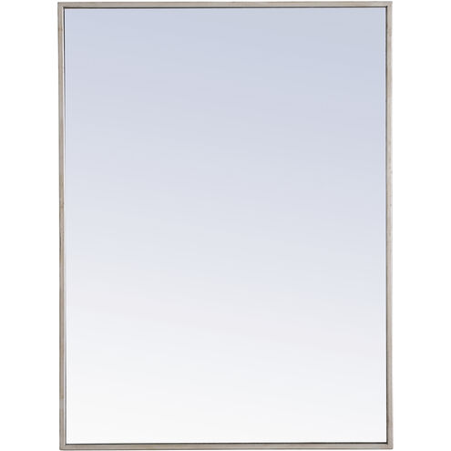 Monet 32 X 24 inch Silver Wall Mirror