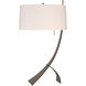 Stasis 28.3 inch 150 watt White Table Lamp Portable Light in Flax