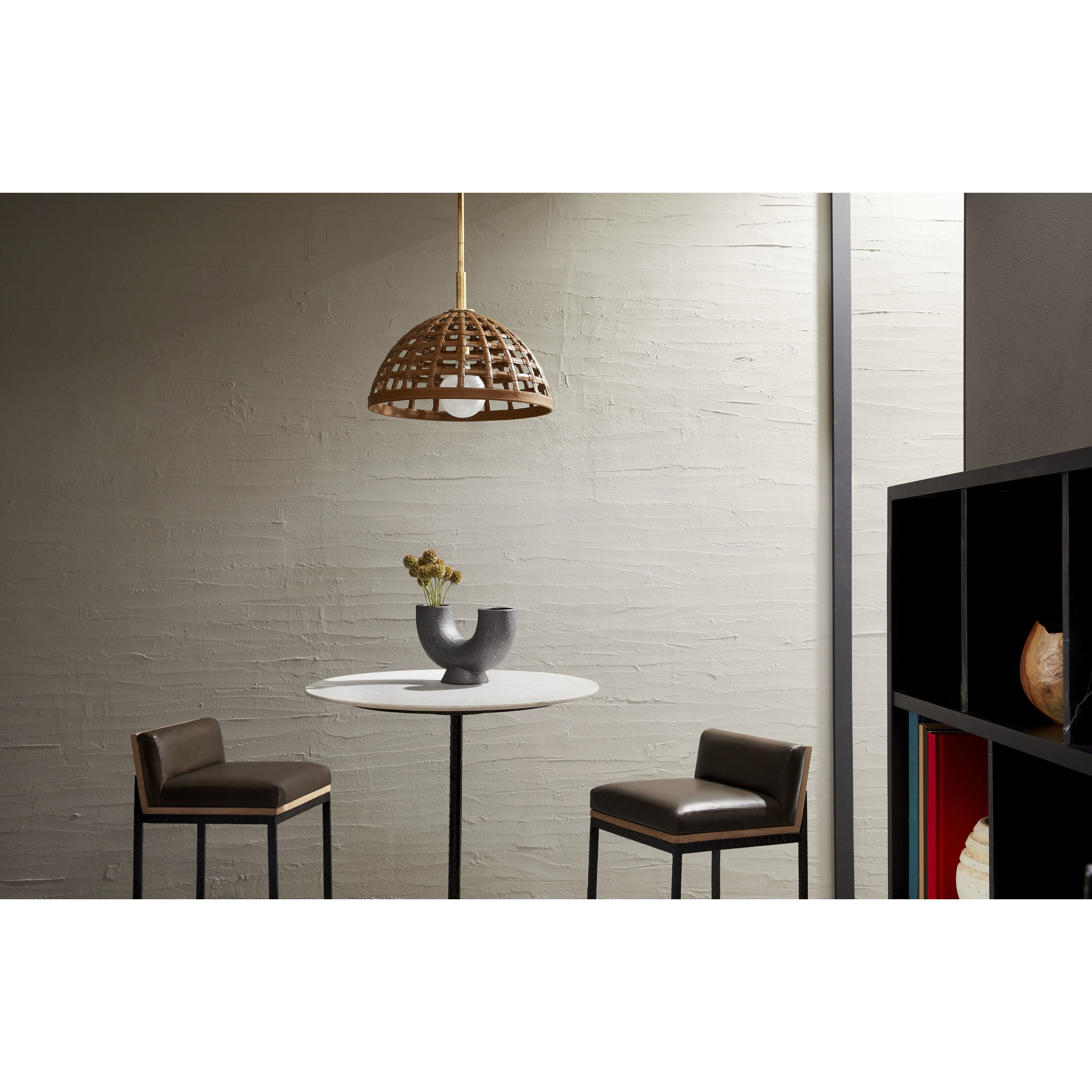 Marmont 35.5 inch Graphite Bar Stool