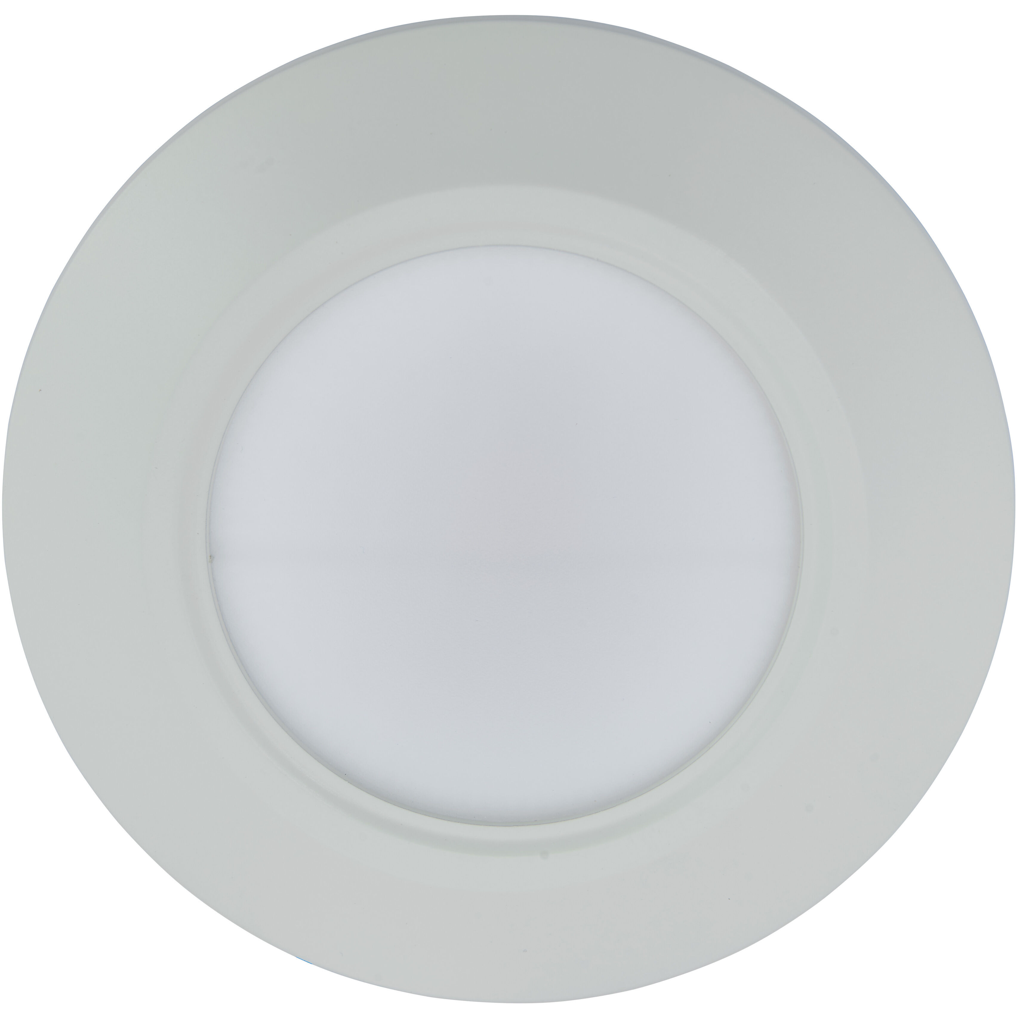 Button LED 6.3 inch White Flush Mount Ceiling Light