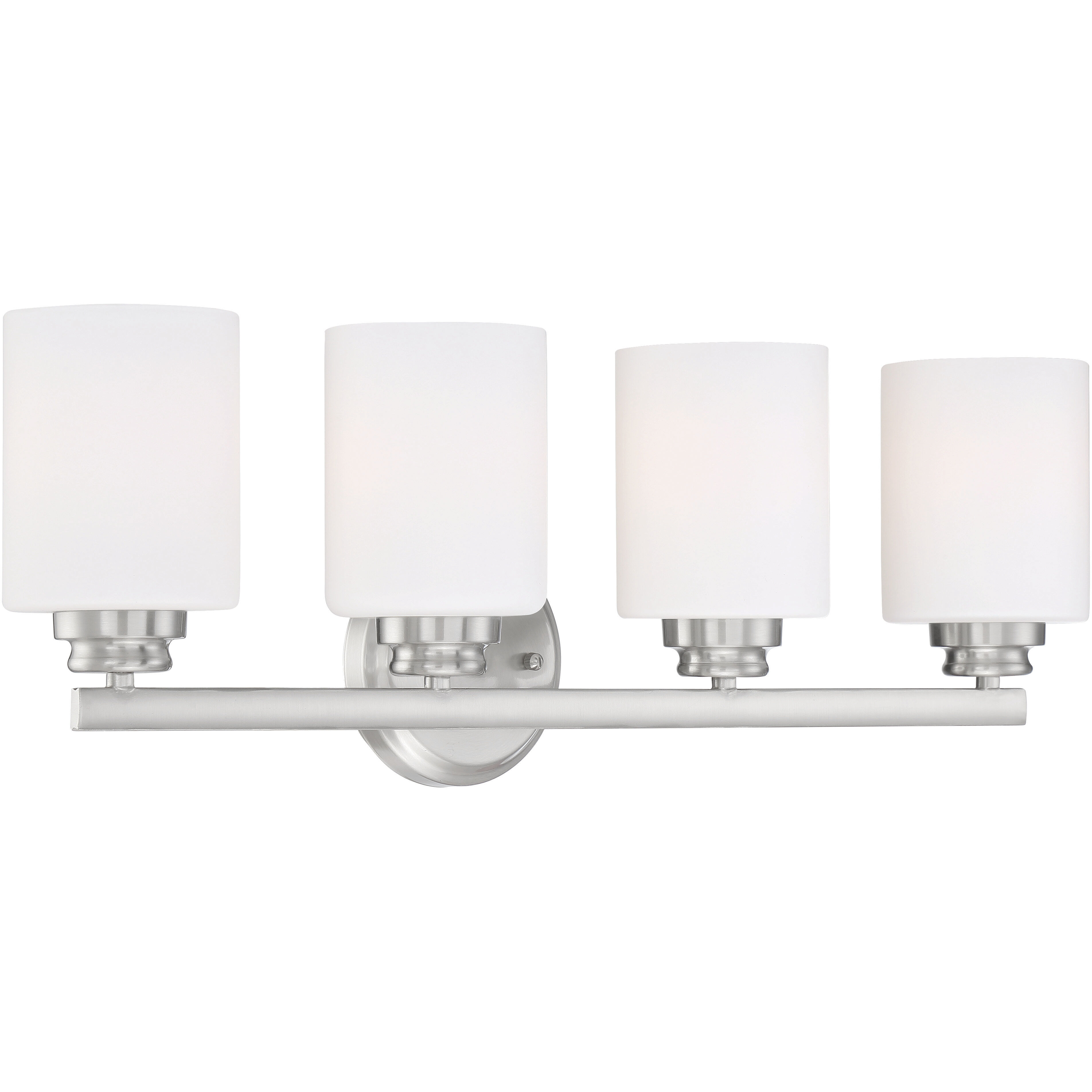 Craftmade 50504 BNK WG Neighborhood Bolden 4 Light 25 inch Brushed