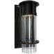 Offshore LED 10.5 inch Black Outdoor Wall Light, dweLED