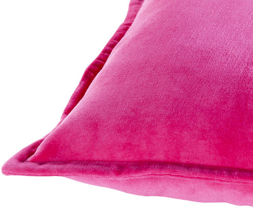 Cotton Velvet 30 X 12 inch Rose Pillow Kit, Lumbar