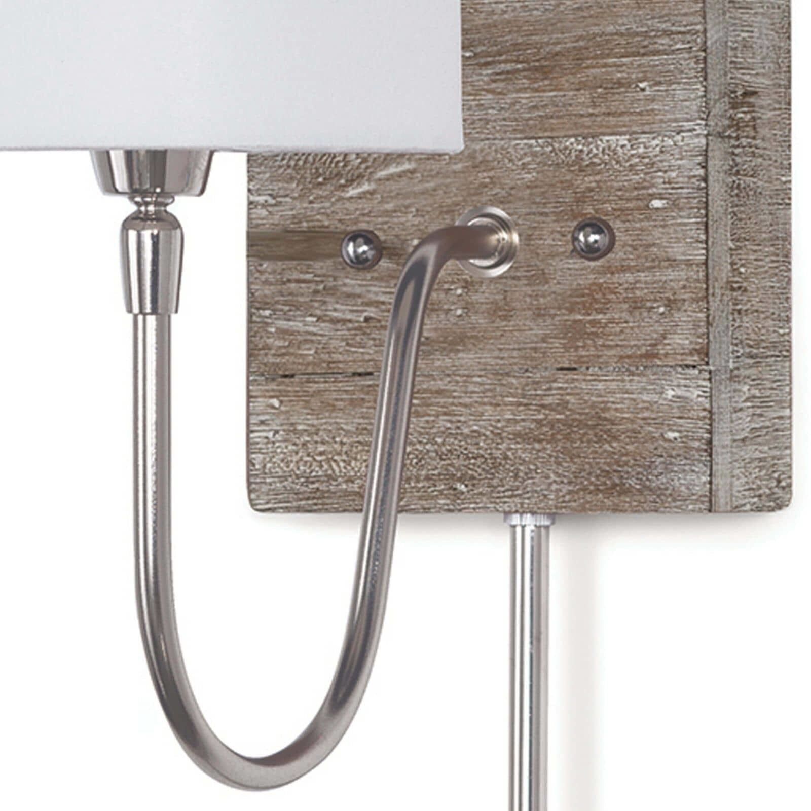 Bent Arm 1 Light 6 inch Distressed Painted Wall Sconce Wall Light, Pinup