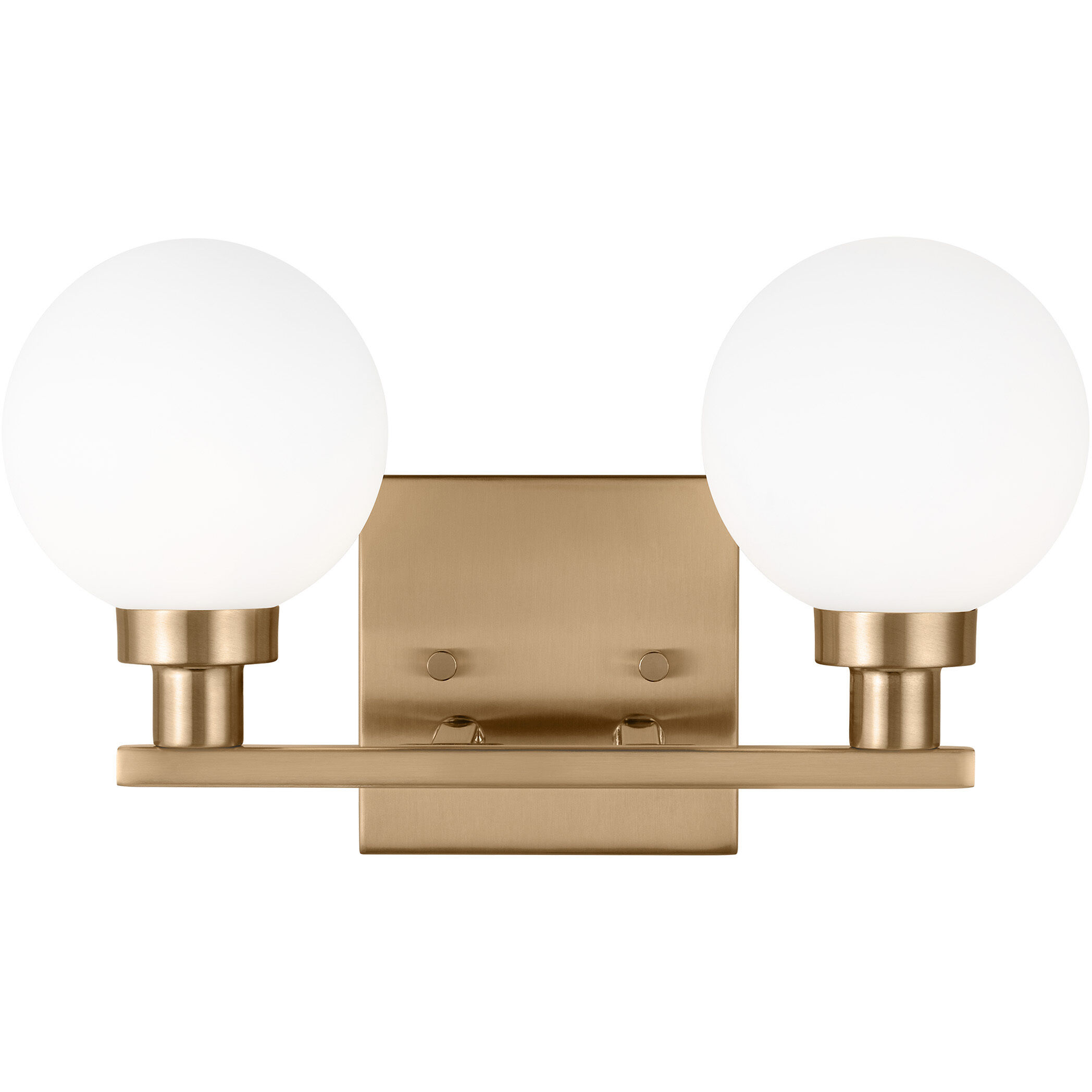 Sean Lavin Clybourn 2 Light 13.25 inch Satin Brass Bath Vanity Wall Light