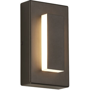 Sean Lavin Aspen LED 8 inch Outdoor Bronze Outdoor Wall Light in In-Line Fuse,  Surge Protection, Integrated LED