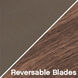 Metro Wet 52 inch Metallic Matte Bronze with Walnut Blades Fan