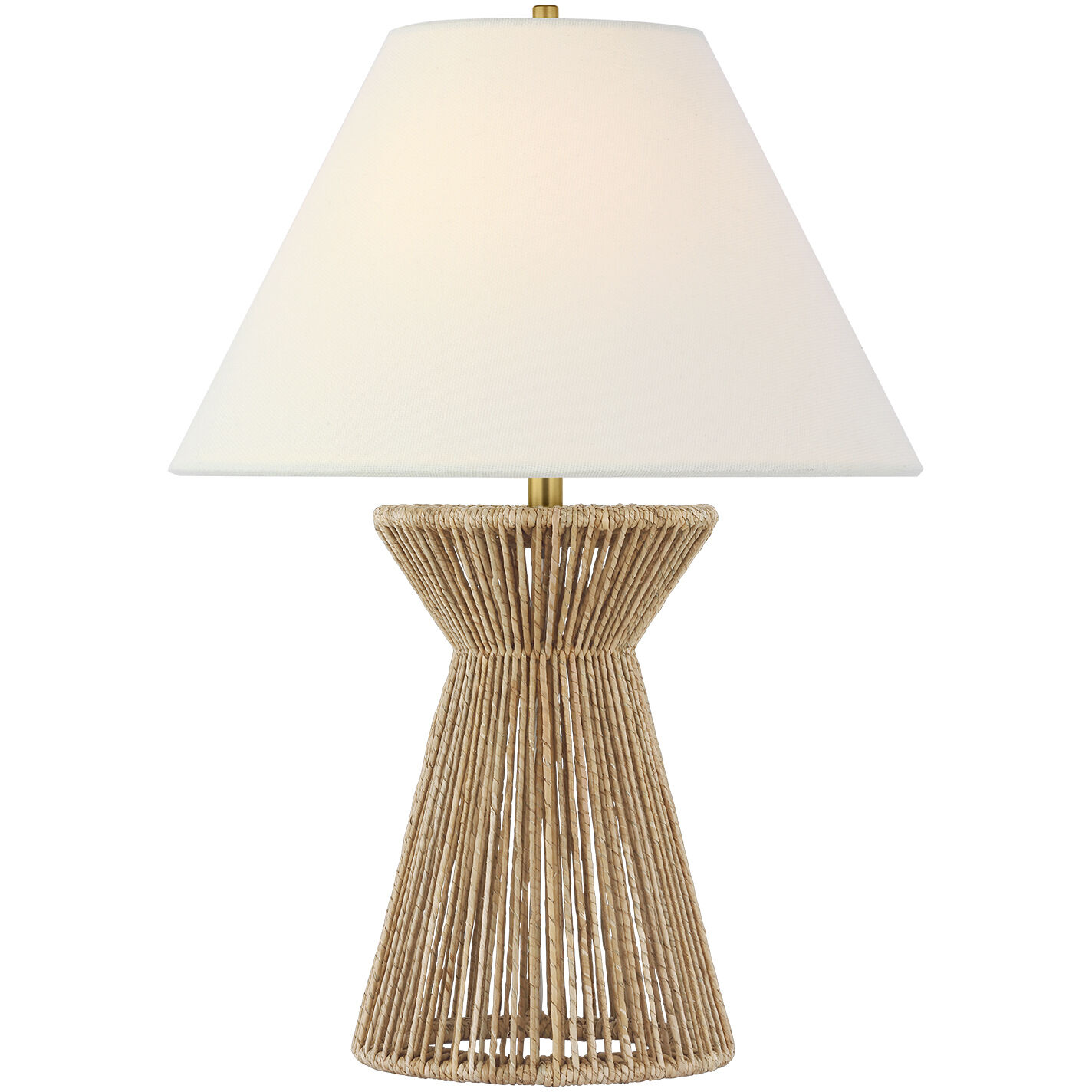 Chapman & Myers Antigua 28.5 inch 15 watt Natural Abaca Table Lamp Portable Light