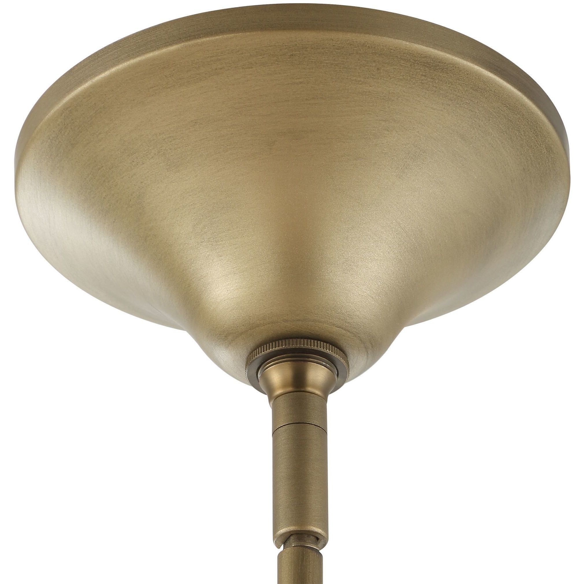 Biddeford 5 Light 24 inch Brushed Matte Gold Pendant Ceiling Light