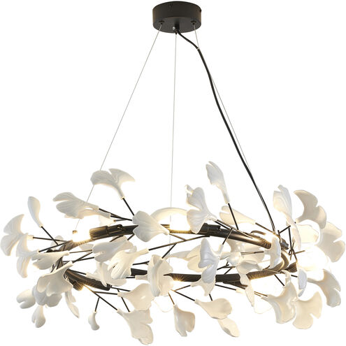 Canada 8 Light 31.5 inch Black Chandelier Ceiling Light