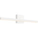 Portrait 1 Light 25 inch White Wall Vanity Light Wall Light