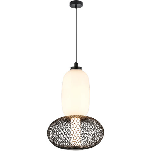 Ace LED 8.7 inch Black Pendant Ceiling Light